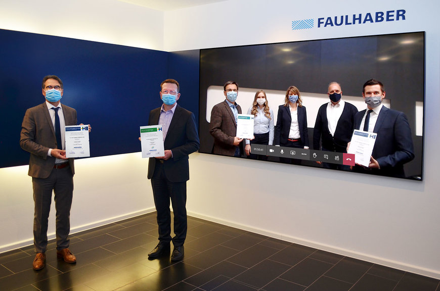 Award: FAULHABER is first “Preferred Technology Partner” of Heidelberger Druckmaschinen AG
